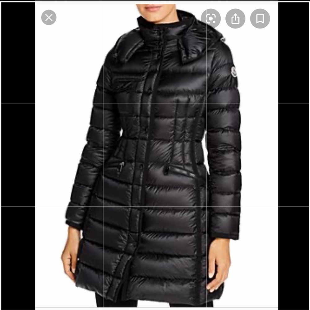 MONCLER HERMINE DOWN COAT